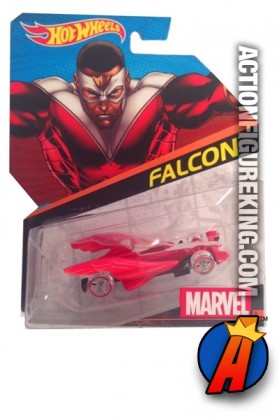 The Falcon die-cast car from Hot Wheels.