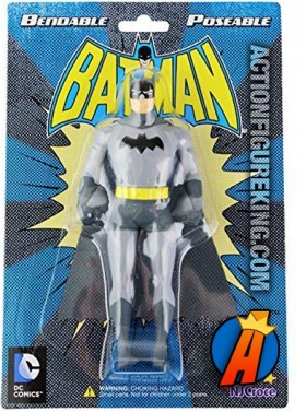 NJ CROCE DC COMICS THE NEW FRONTIER BATMAN BENDY FIGURE