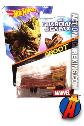 Guardians of the Galaxy Groot die-cast car from Hot Wheels.