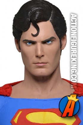 Neca quarter-scale Christopher Reeve Superman action figure.