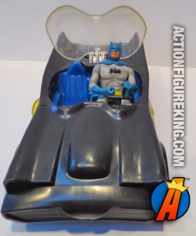 3.75-inch scale Batmobile from Mego&#039;s Comic Action Heroes line of toys.