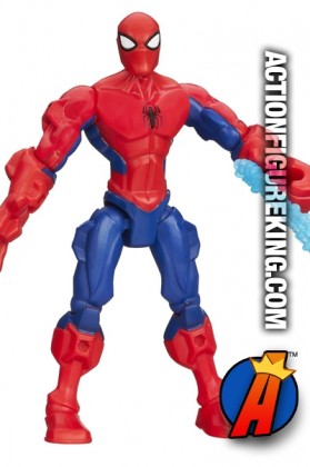 Fully articulated 6-Inch Marvel Super Hero Mashers Spider-Man action figure from Hasbro.