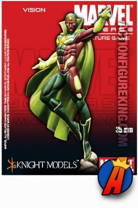Marvel Universe 35mm VISION metal figure from Knight Models.