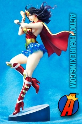 DC Comics Kotobukiya JLA Armored WONDER WOMAN Bishoujo Statue.