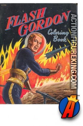 VINTAGE 1952 FLASH GORDON COLORING BOOK