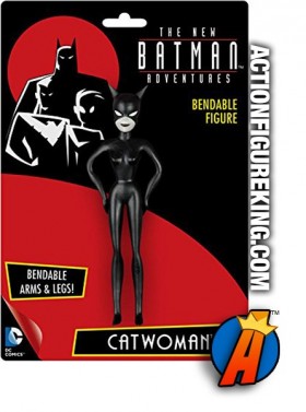DC COMICS THE NEW BATMAN ADVENTURES 5.5-INCH SCALE CATWOMAN BENDABLE FIGURE from NJ CROCE