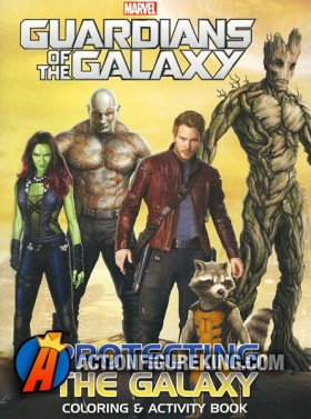 Guardians of the Galaxy Coloring and Activity Book from Vision Street.