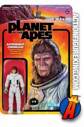 FUNKO REACTION ESCAPE FROM THE PLANET OF THE APES ASTRONAUT CORNELIUS 3.75-INCH RETRO FIGURE