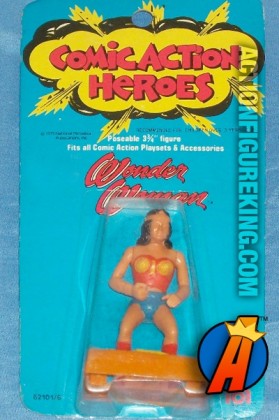 3.75-inch scale Comic Action Heroes Wonder Woman from Mego.