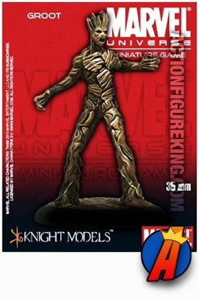 Marvel Universe 35mm GROOT Metal Figure from Knight Models.