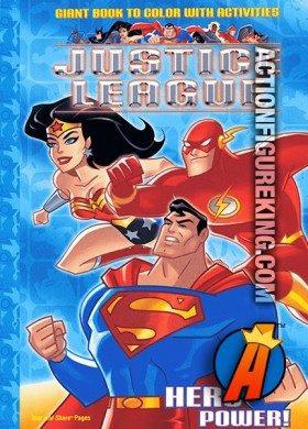 Dalmation Press presents this Justice League Hero Power coloring book.