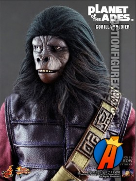 Sixth-scale Planet of the Apes Gorilla Soldier Action figure from Hot Toys.