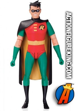Full view of this Robin animated figure from DC Collectibles.