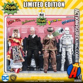 Mego-Style BATMAN CLASSIC TV Series Limited EDITION SERIES 4 8-Inch ACTION FIGURES from FTC