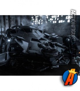 FIrst look at the latest Batmobile from the upcoming Batman versus Superman film.