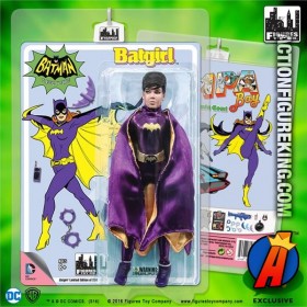 Batman CLASSIC TV SERIES Mego Style VARIANT YVONNE CRAIG as BATGIRL 8-INCH FIGURE (UNMASKED) from FTC circa 2016
