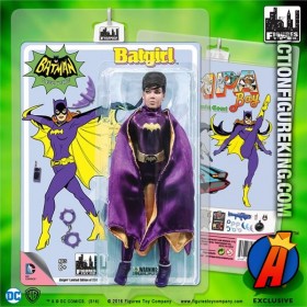 Batman CLASSIC TV SERIES Mego Style VARIANT YVONNE CRAIG as BATGIRL 8-INCH FIGURE (UNMASKED) from FTC circa 2016