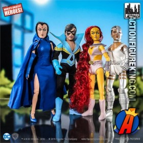 Retro-Style Series One New Teen Titan 8-inch aciton figures.