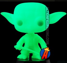 Funko Pop! STAR WARS Glow-in-the-Dark YODA Figure Number 2.