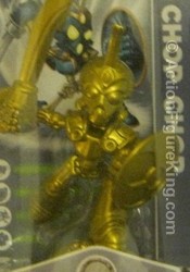 Skylanders Spyro&#039;s Adventure First Edition Variant Gold Chop Chop figure from Activision.