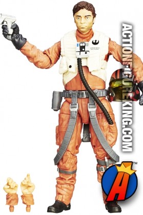 STAR WARS Black Series POE DAMERON 6-Inch Scale Action Figure.