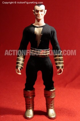 Mattel presents an 8 inch retro-action Black Adam figure.