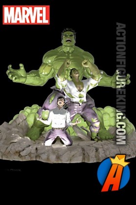 2019 The Hamilton Collection 10-INCH MARVEL COMICS INCREDIBLE HULK ILLUMINATED SCULPTURE