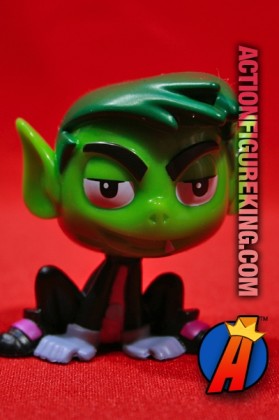 Sonic Wacky Pack Teen Titans Beast Boy figure.