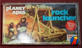 Mego Planet of the Apes Rock Launcher playset.