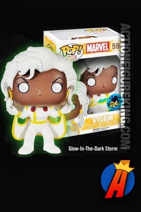 FUNKO Pop! Marvel X-MEN Comickaze Exclusive Glow-in-the-Dark STORM Figure.