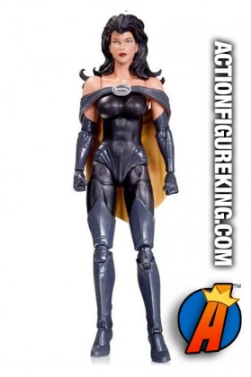 Head-to-toe view of this New 52 Super Villains Superwoman action figure from DC Collectibles.