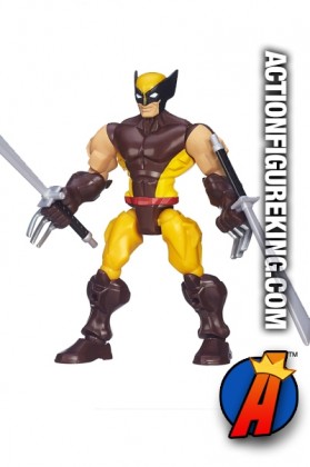 6-inch scale Wolverine figure from Hasbro&#039;s Marvel Super Hero Mashers line.