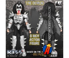 KISS The Demon (Gene Simmons) Action Figure from Monster Series 4 by Figures Toy Company.