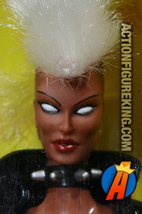 Second edition 12-inch Storm action figure with authentic fabric outfit from Toybiz.