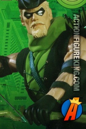 This 13-inch DC Direct Green Arrow figure features 28-points of articulation.