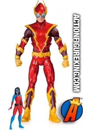 DC Collectibles presents this 6-inch scale Super Villains Johnny Quick action figure with Atomica.