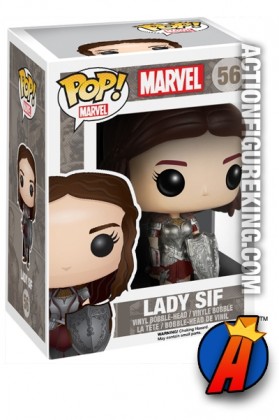 A packaged sample of this Funko Pop! Marvel Lady Sif figure.