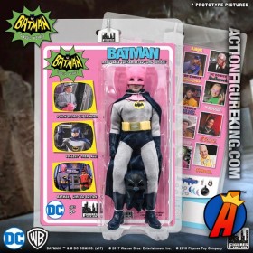 Figues Toy Co. Mego-Style Adam West REMOVABLE PINK COWL BATMAN CLASSIC TV SERIES 8-INCH ACTION FIGURE