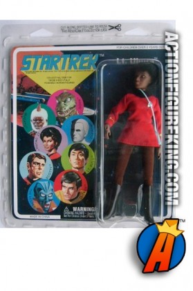 STAR TREK Mego 8-inch repro figure of LT. UHURA from Diamond Select.