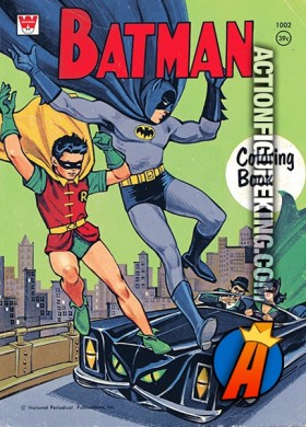 Whitman 1967 Batman versus Catwoman coloring book.