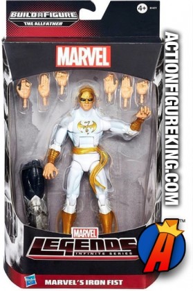 Marvel Legends Infinite Series Iron Fist action figure from Hasbro.