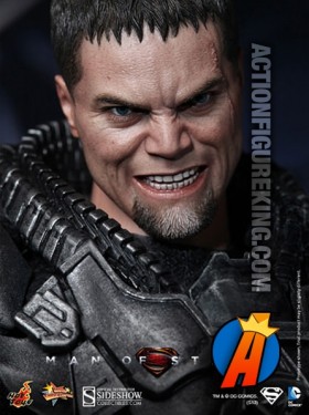 Sixth-scale General Zod movie figure from Hot Toys and Sideshow Collectibles.