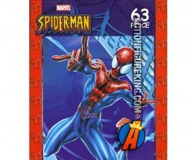 2004 Rose Art Spider-Man 63-piece Night Flight jigsaw puzzle.