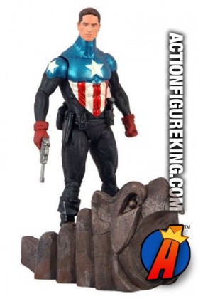 Marvel Select 7-inch scale Captain America unmasked variant from Diamond.