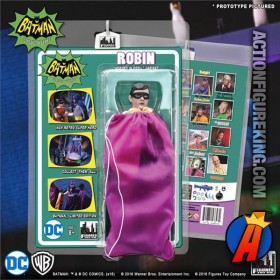BATMAN Classic 1960s TV Series HEROES IN PERIL Series 2 Limited Edition ROBIN VARIANT 8-Inch FIGURE with Purple Bag from FTC circa 2016