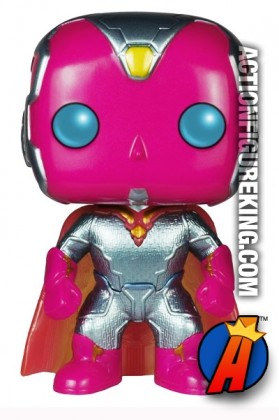 Funko Pop! Marvel Avengers Age of Ultron Metallic VISION Figure.