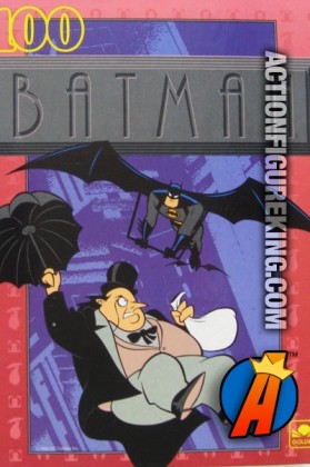 Batman captures The Penguin: Batman Animated 100-Piece Jigsaw Puzzle from Golden.