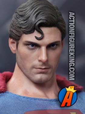 Hot Toys and Sideshow Collectibles present this Evil Superman sixth-scale variant figure.