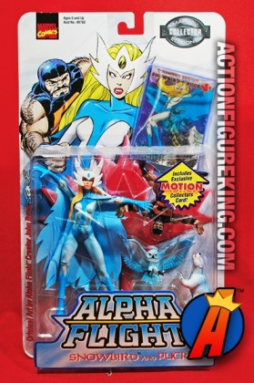 Alpha Flight 5-inch scale SNOWBIRD and PUCK action figures from TOYBIZ.