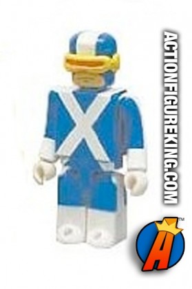 Medicom&#039;s 2.5 inch Kubrick Cyclops from the X-Men Set A.